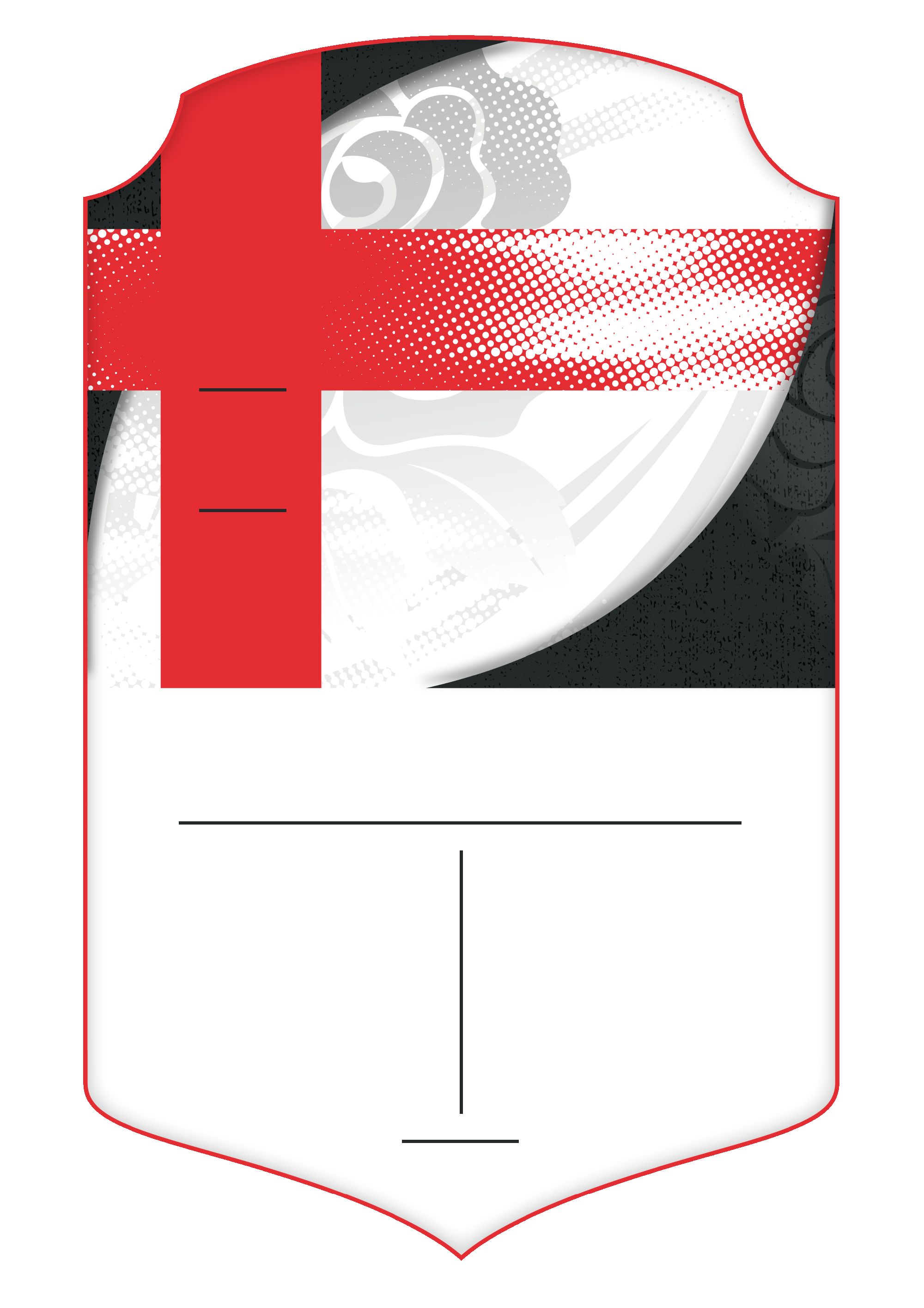 England 1 card design