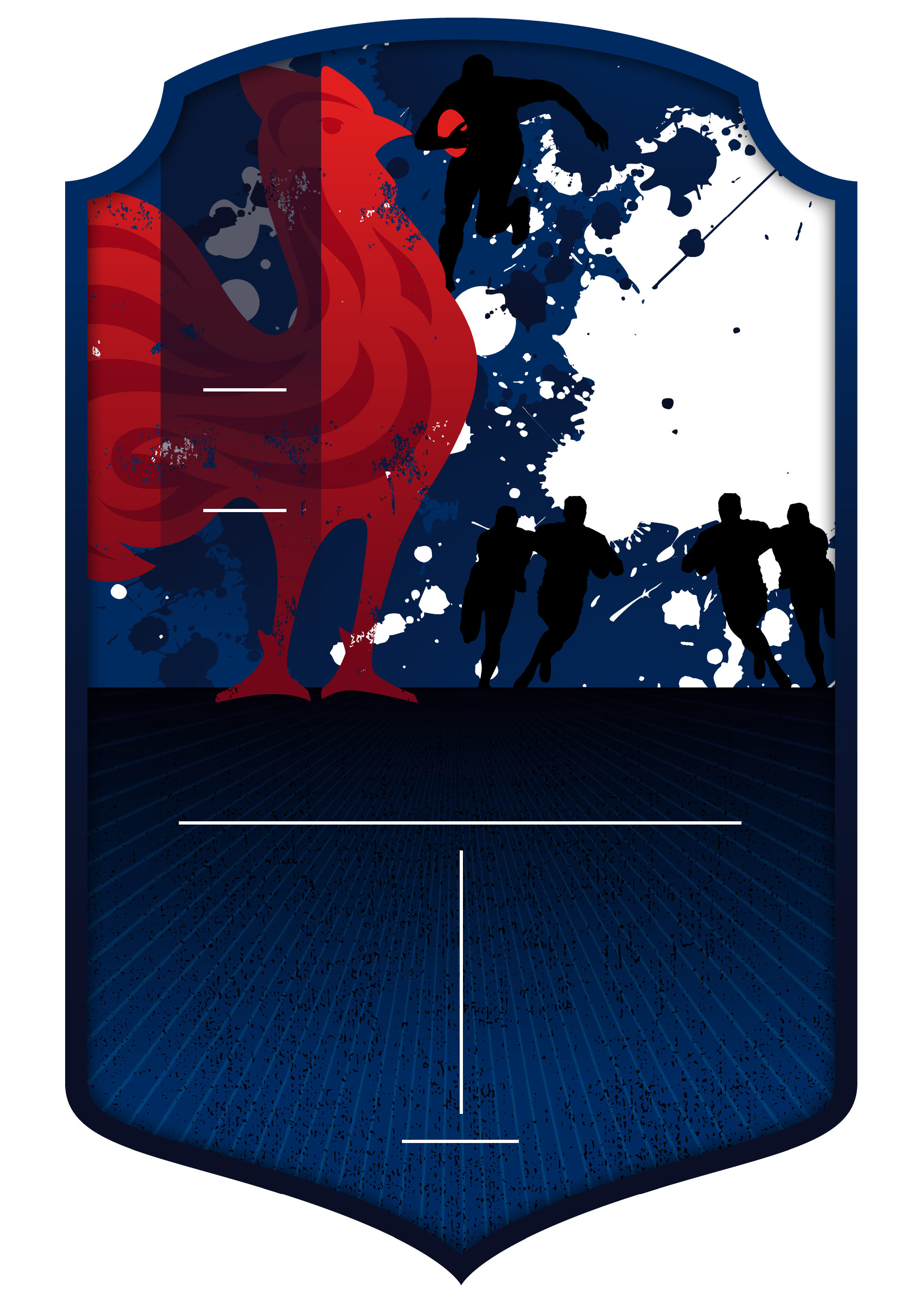 France 1 card design