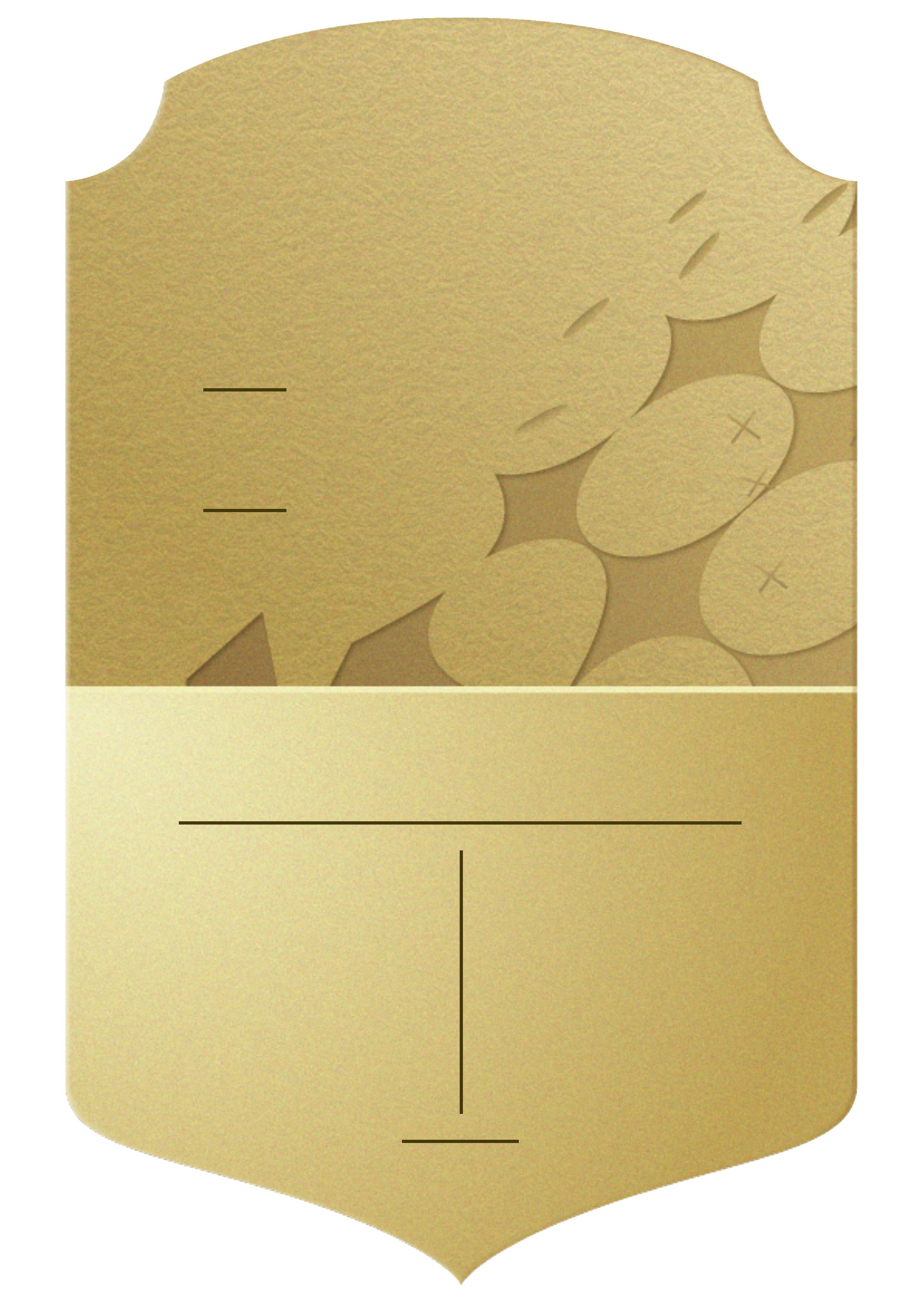 Gold 23 card design