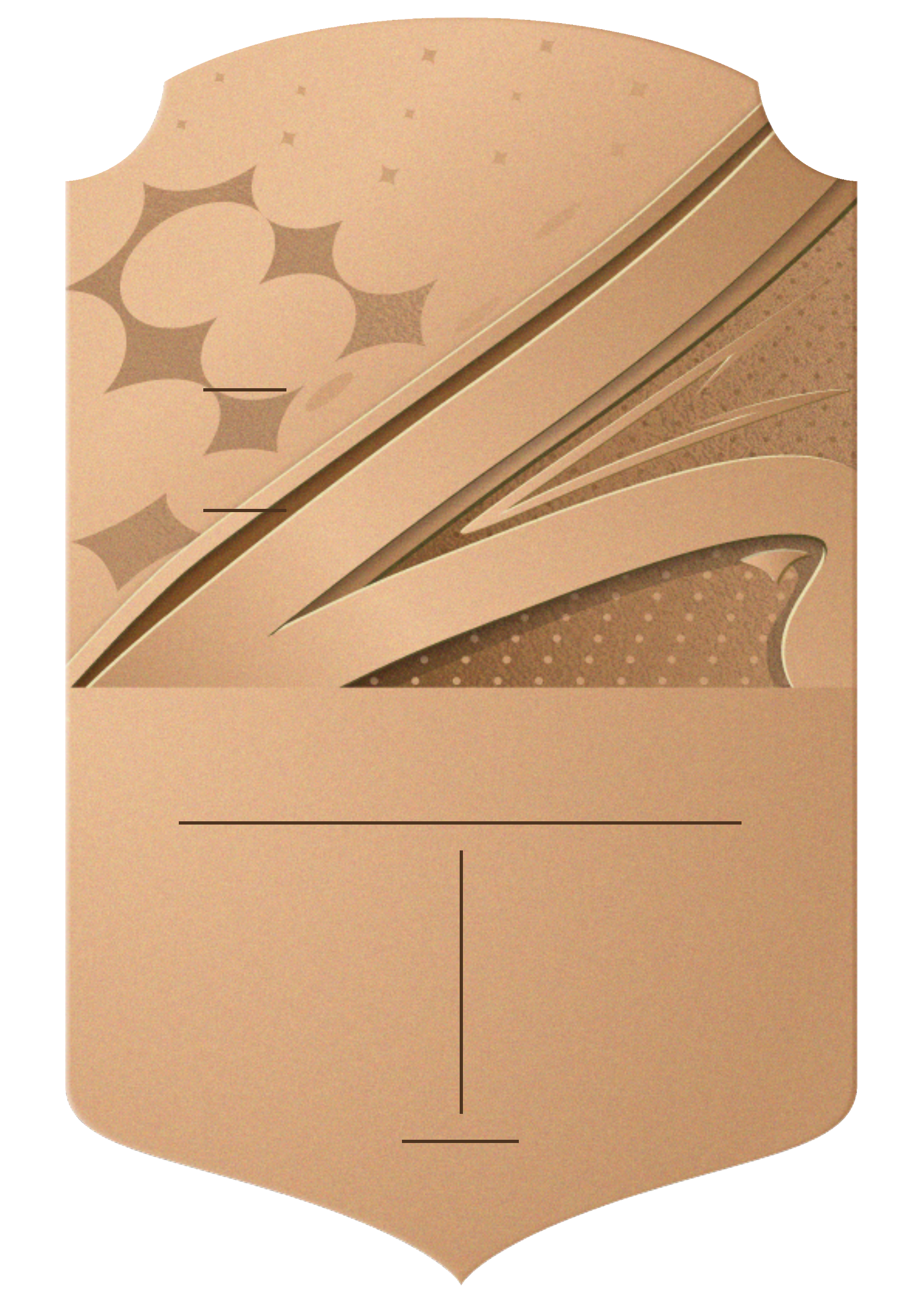 Rare Bronze 23 card design
