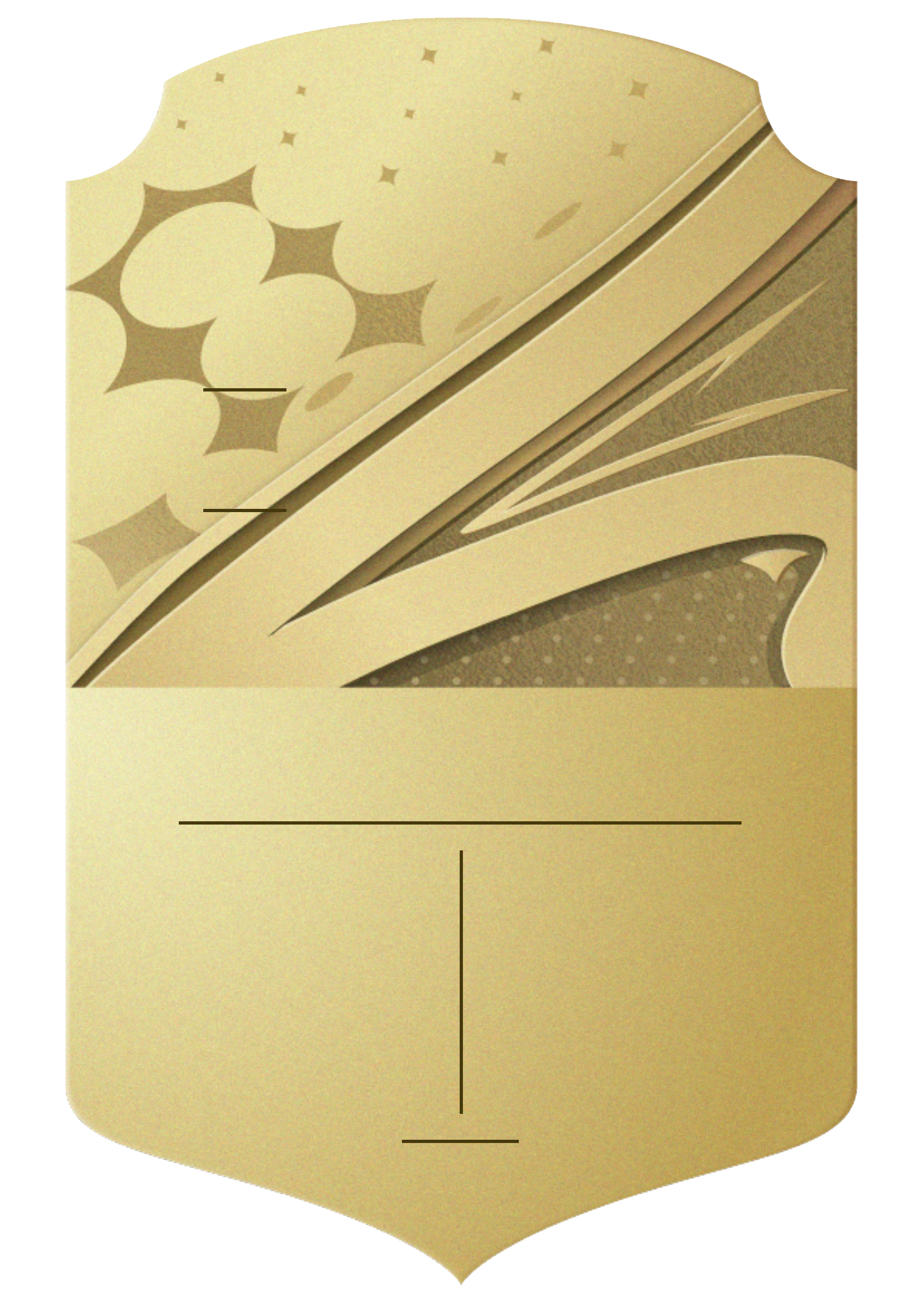 Rare Gold 23 card design