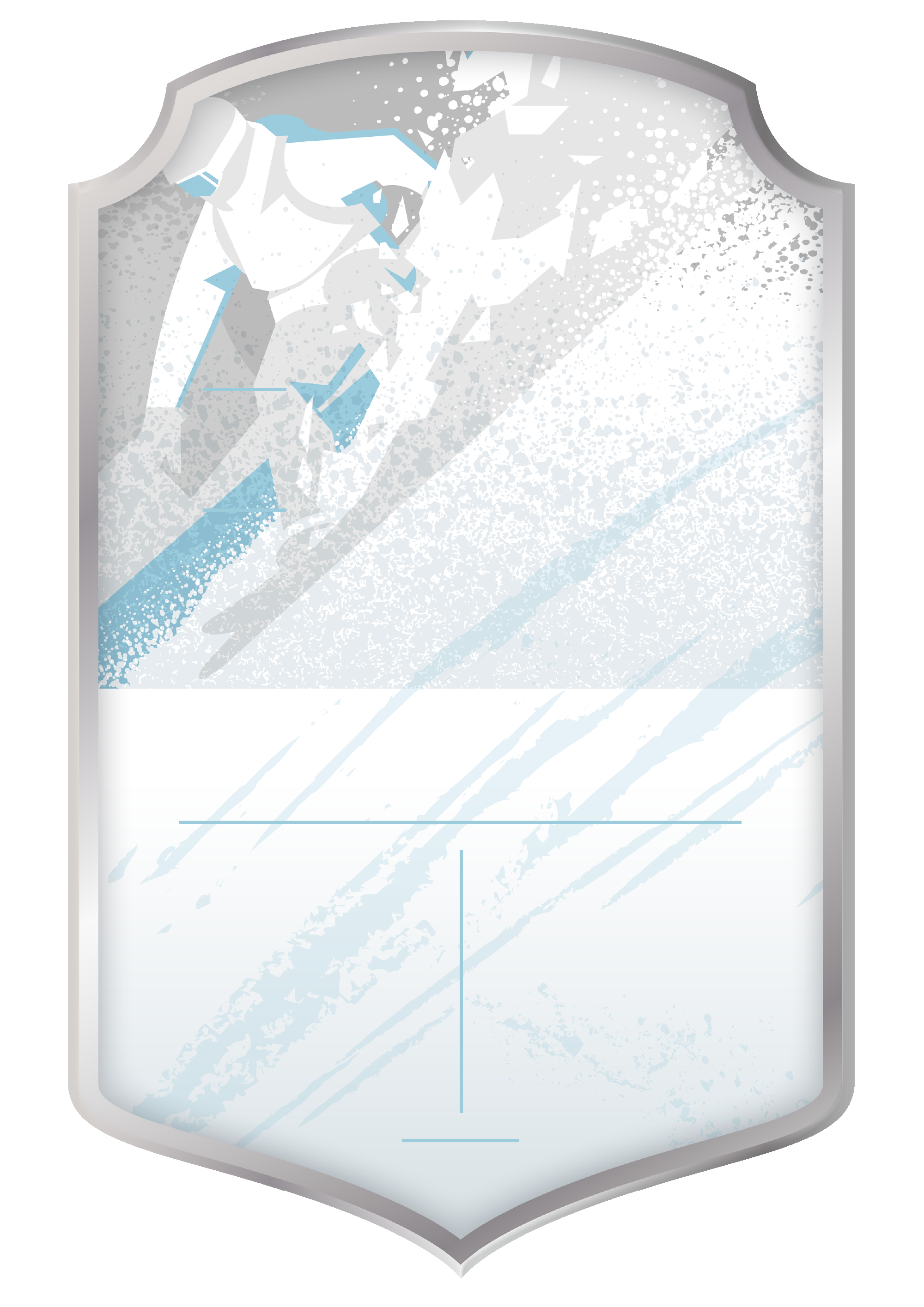 Snowboarding Light card design