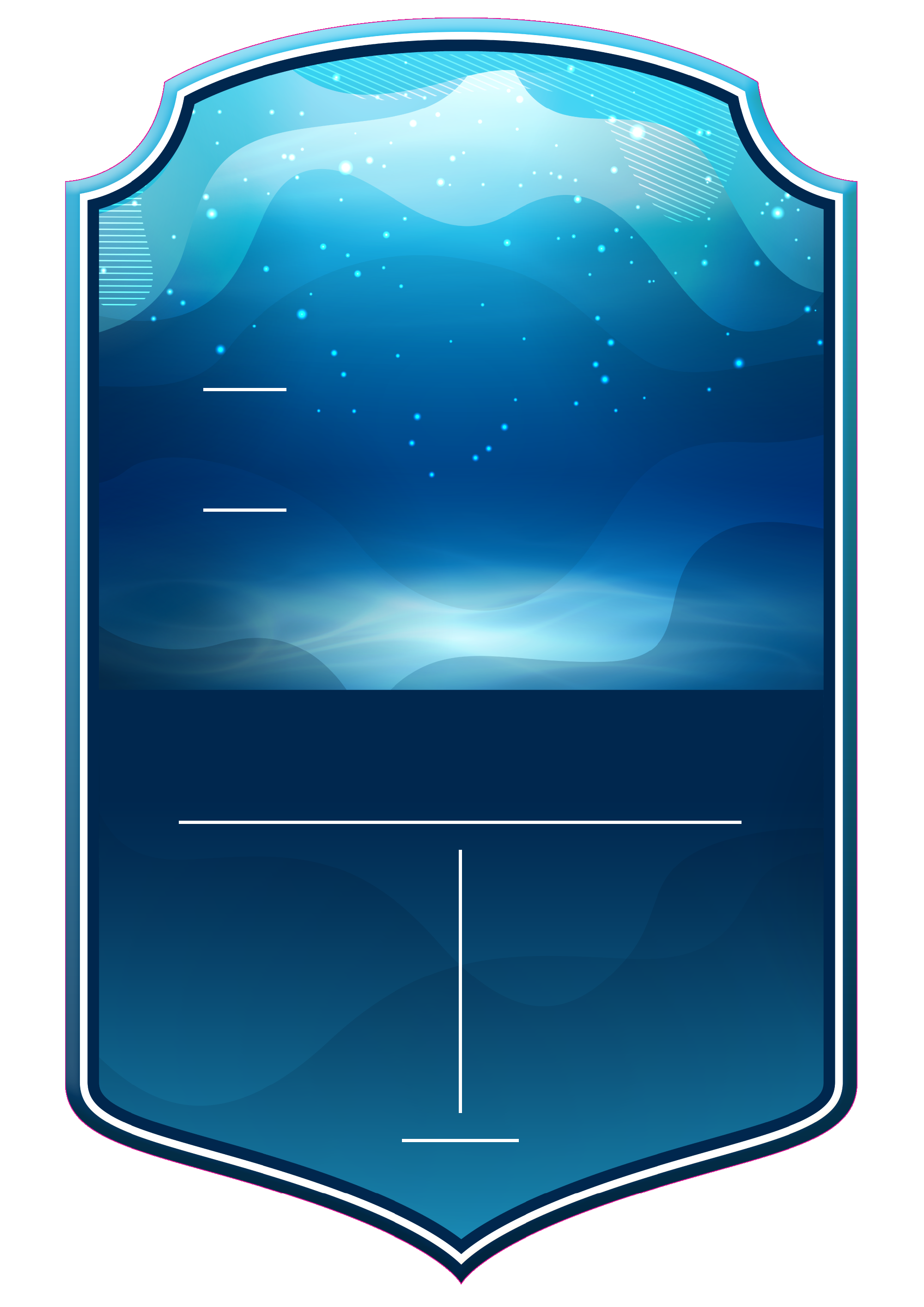 Swimming card design